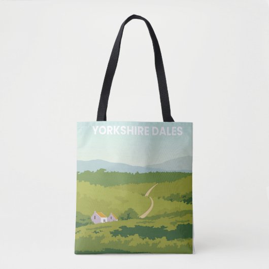 Tote Bag Yorkshire dales (Devant)