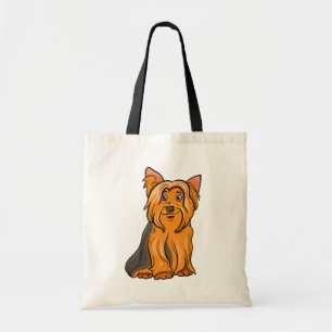 Tote Bag Yorkshire Terrier chiot mignon dessin animé