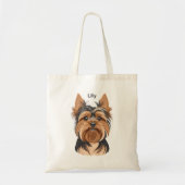 Tote Bag Yorkshire Terrier Maman Yorkie Cadeau (Devant)