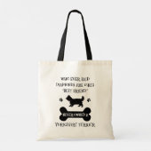 Tote Bag Yorkshire Terrier meilleur ami (Dos)