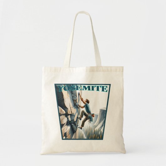 Tote Bag Yosemite California Rock Escalade (Devant)