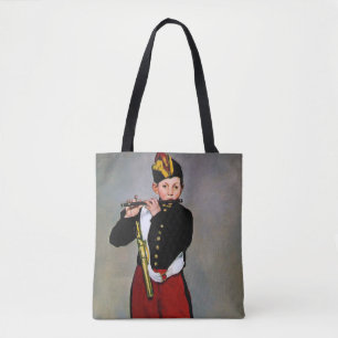 Tote Bag Young Flutist, The Fifer, Edouard Manet, 1866