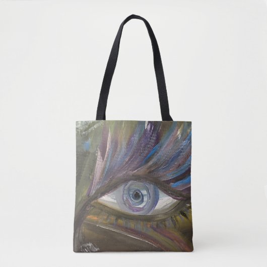 Tote Bag Your Eye Is The Mirror Of Your Soul (Devant)
