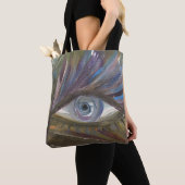 Tote Bag Your Eye Is The Mirror Of Your Soul (De près)