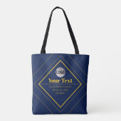 Tote Bag Your Logo & Customizable Design Template (Dos)