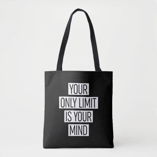 Tote Bag Your Only Limit (Devant)