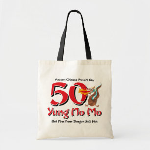 Tote Bag Yung aucun cinquantième anniversaire de MOIS