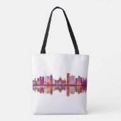 Tote Bag Zagreb Croatie Skyline (Dos)