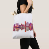 Tote Bag Zagreb Croatie Skyline (De près)