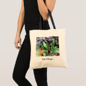 Tote Bag Zantedeschias noirs (Devant (produit))