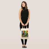 Tote Bag Zany Zebra (Devant (modèle))