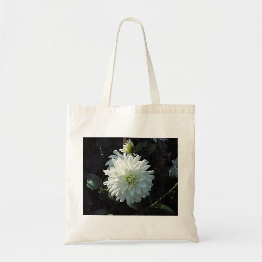 Tote Bag zazzle_fleur_blanche (Devant)