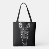 Tote Bag Zebra Head (Dos)