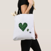 Tote Bag Zebra-heart (De près)