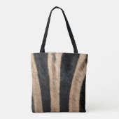 TOTE BAG ZEBRA POSTER DE ANIMAL STRIPE (Dos)