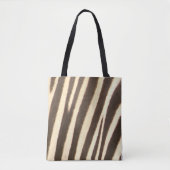 Tote Bag Zebra Print (Devant)