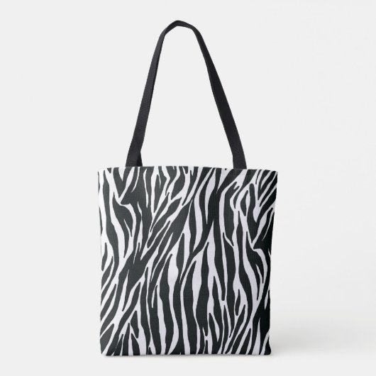 Tote Bag Zebra Print Fourre-tout (Dos)