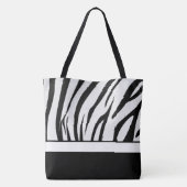 Tote Bag Zebra Stripes (Dos)