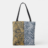 Tote Bag Zebra tiger rock ! (Dos)