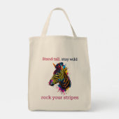 Tote Bag Zèbre (Dos)