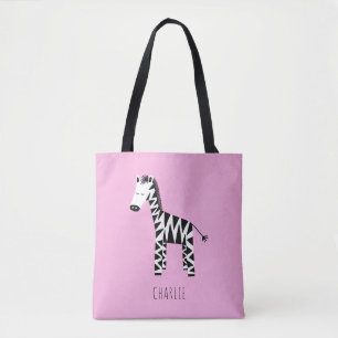 Tote Bag Zèbre