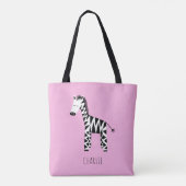 Tote Bag Zèbre (Dos)