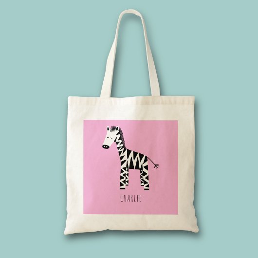 Tote Bag Zèbre