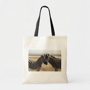 Tote Bag Zèbre de mère et jeune zèbre