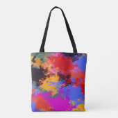 Tote Bag Zèbre peint (Dos)