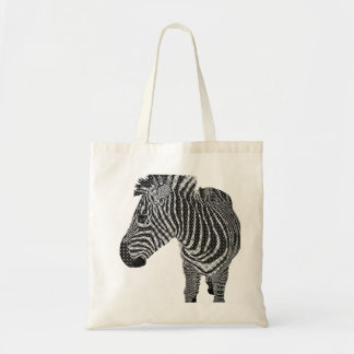Tote Bag Zèbre vintage