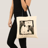 Tote Bag Zèbres de Hollywood (Devant (produit))