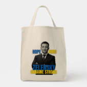 Tote Bag Zelensky Hope Héros Ukraine forte (Dos)