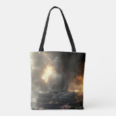TOTE BAG ZEN - BOUDDHISME - MÉDITATION (Dos)