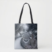 Tote Bag Zen dans la pose de lotus (Devant)