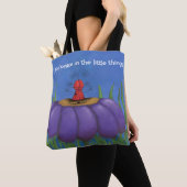 Tote Bag Zen Ladybug (De près)
