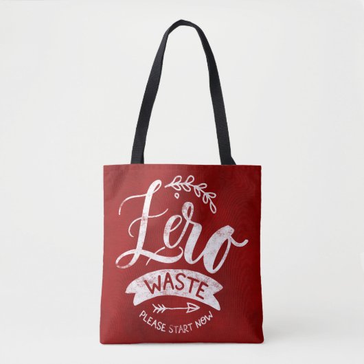 Tote Bag Zéro déchets (Devant)