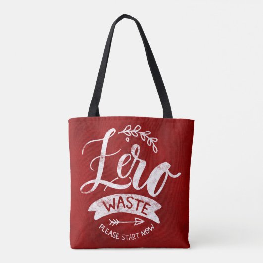 Tote Bag Zéro déchets (Dos)