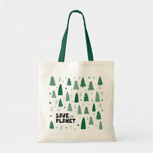 Tote Bag Zéro déchets| Durabilité écologique (Devant)