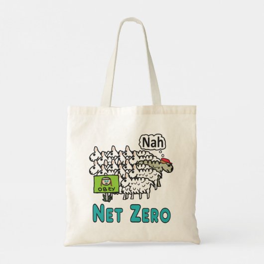 Tote Bag Zéro net (Dos)