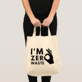 Tote Bag Zero waste eco-friendly tote and grocery bag (Devant (produit))