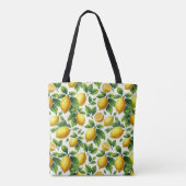 Tote Bag Zest for Life Lemons (Dos)
