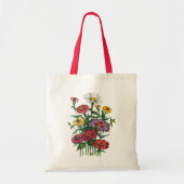 Tote Bag Zinnias (Devant)