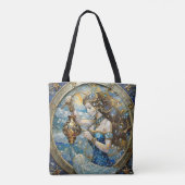 Tote Bag Zodiac - Aquarius Le Porteur D'Eau (Dos)