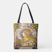 Tote Bag Zodiaque 1896 d'Alfons Mucha (Dos)