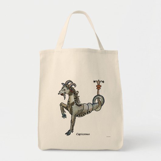 Tote Bag Zodiaque : Capricorne, 1482 (Devant)