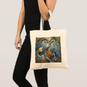 Tote Bag Zodiaque - Capricorne Chèvre de mer (Devant (produit))