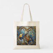 Tote Bag Zodiaque - Capricorne Chèvre de mer (Dos)
