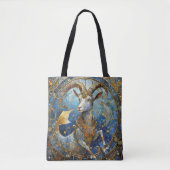 Tote Bag Zodiaque - Capricorne Chèvre de mer (Devant)