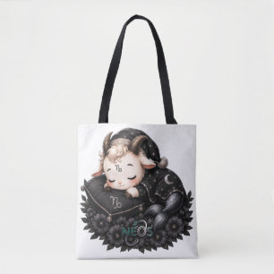 Tote Bag Zodiaque Kawaii Neos Capricorne