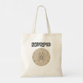 Tote Bag zodiaque scorpion (Dos)